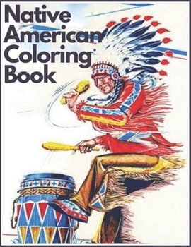 Paperback Native American Coloring Book