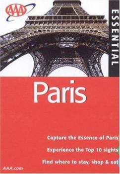 Paperback AAA Essential Paris Book