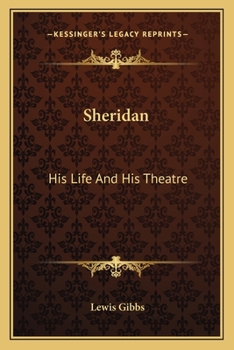 Paperback Sheridan: His Life And His Theatre Book