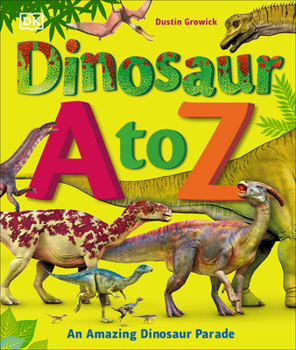 Hardcover Dinosaur A to Z Book