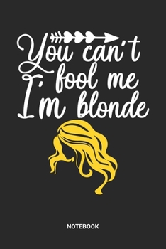 Notebook: Dotted Lined Natural Blonde Hair Themed Notebook (6x9 inches) ideal as a ash- or platinum-blonde hair colour Journal. Perfect as a Blonde ... and Girls. Great gift for Kids and Women.