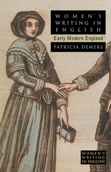 Paperback Women's Writing in English: Early Modern England Book