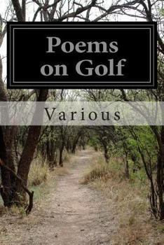 Paperback Poems on Golf Book