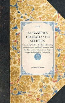 Hardcover Alexander's Transatlantic Sketches Book