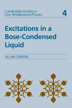 Hardcover Excitations in a Bose-Condensed Liquid Book