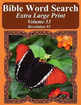 Paperback Bible Word Search Extra Large Print Volume 53: Revelation #3 Book