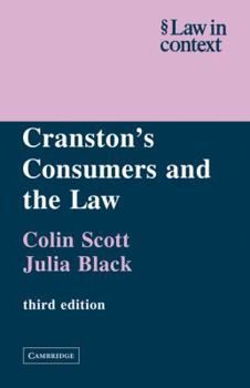 Paperback Cranston's Consumers and the Law Book