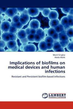 Paperback Implications of biofilms on medical devices and human infections Book