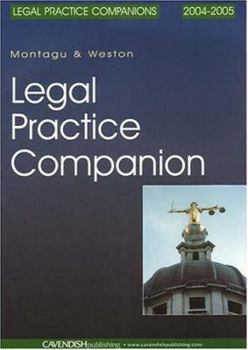 Paperback Legal Practice Companion 2004-2005 Book