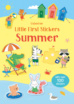 Paperback Little First Stickers Summer Book