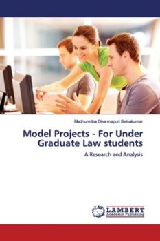 Paperback Model Projects - For Under Graduate Law students Book