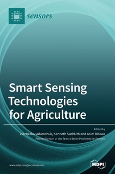 Hardcover Smart Sensing Technologies for Agriculture Book