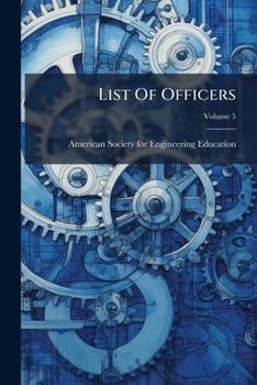 Paperback List of Officers, Volume 5... Book