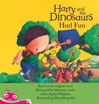 Paperback Bug Club Level 1 - Pink: Harry and the Dinosaurs Had Fun Book