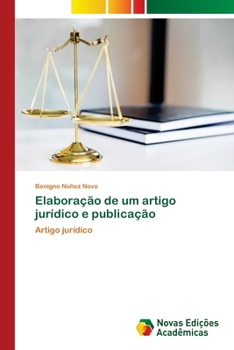 Paperback Elaboração de um artigo jurídico e publicação [Portuguese] Book