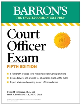 Paperback Court Officer Exam, Fifth Edition Book