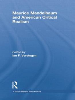 Maurice Mandelbaum and American Critical Realism