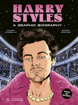 Hardcover Harry Styles: A Graphic Biography Book