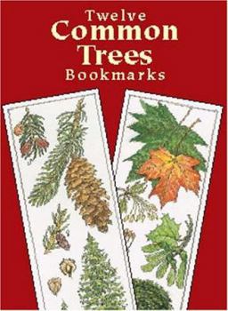 Paperback Twelve Common Trees Bookmarks Book
