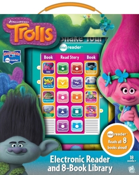 Hardcover DreamWorks Trolls: Me Reader Electronic Reader and 8-Book Library Sound Book Set [With Other and Battery] Book