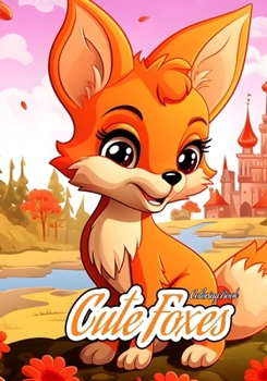 Paperback Cute Foxes: Coloring Book