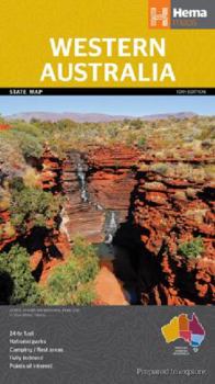 Map Western Australia State 2014: HEMA Book