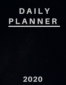 Paperback daily planner 2020: Daily Planner, GIFT Page a Day Calendar 2020, Schedule Organizer Planner (2020 Diary Day Per Page )365 Day Tabbed Jour Book