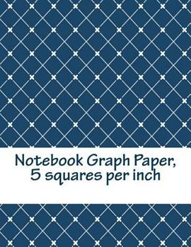 Paperback Notebook Graph Paper, 5 Squares Per Inch: Black Engineering Graph Paper; 140 Pages, 0.2 Inch Squares, Size 8,5 X 11 Inch, Slightly Heavier Lines in In Book