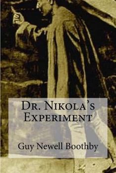 Paperback Dr. Nikola's Experiment Book