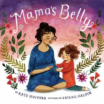 Hardcover Mama's Belly Book