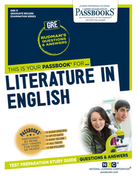 Paperback Literature in English (Gre-11): Passbooks Study Guide Volume 11 Book