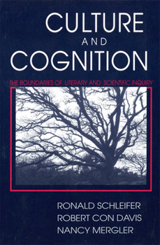 Paperback Culture and Cognition: The Boundaries of Literary and Scientific Inquiry Book