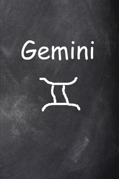 2020 Weekly Planner Gemini Symbol Zodiac Sign Horoscope Chalkboard 134 Pages: 2020 Planners Calendars Organizers Datebooks Appointment Books Agendas