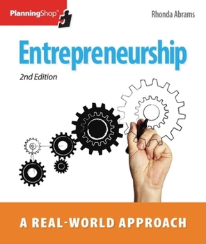 Paperback Entrepreneurship: A Real-World Approach Book