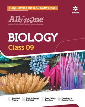 Paperback All In One Class 9th Biology for ICSE Exam 2024 Book