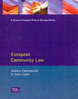 Paperback European Community Law Book