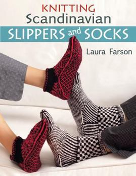 Paperback Knitting Scandinavian Slippers and Socks Book