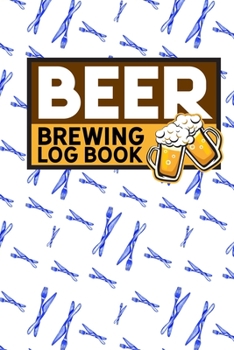 Paperback Beer Brewing Log Book
