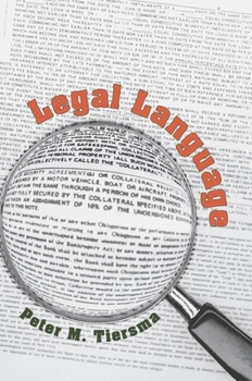 Paperback Legal Language Book