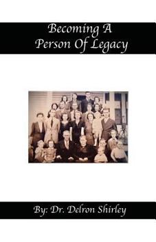 Paperback Becoming a Person of Legacy Book
