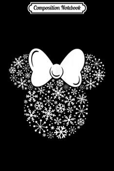 Paperback Composition Notebook: Disney Minnie Mouse Holiday Silhouette Journal/Notebook Blank Lined Ruled 6x9 100 Pages Book