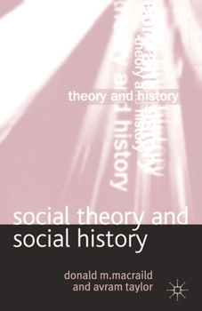 Paperback Social Theory and Social History Book