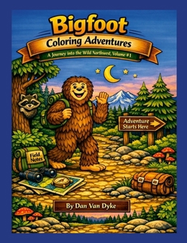 Paperback Bigfoot Coloring Adventures Book
