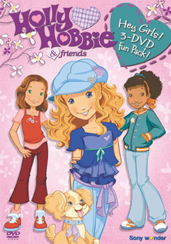 DVD Holly Hobbie & Friends: Hey Girls Fun Pack! Book