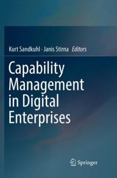Paperback Capability Management in Digital Enterprises Book