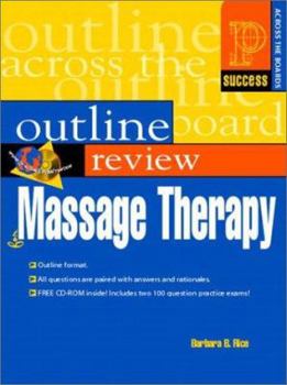 Paperback Outline Review of Massage Therapy [With CDROM] Book