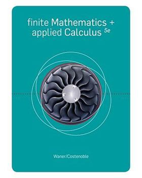 Hardcover Finite Math and Applied Calculus Book