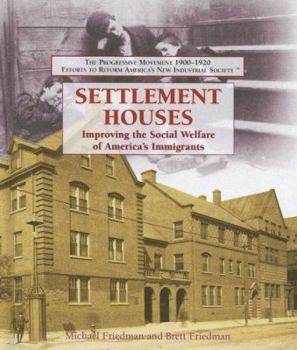 Library Binding Settlement Houses Book
