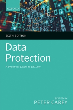 Paperback Data Protection: A Practical Guide to UK Law Book