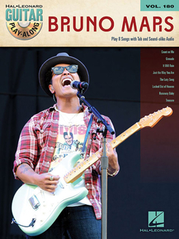 Paperback Bruno Mars: Guitar Play-Along Volume 180 Book